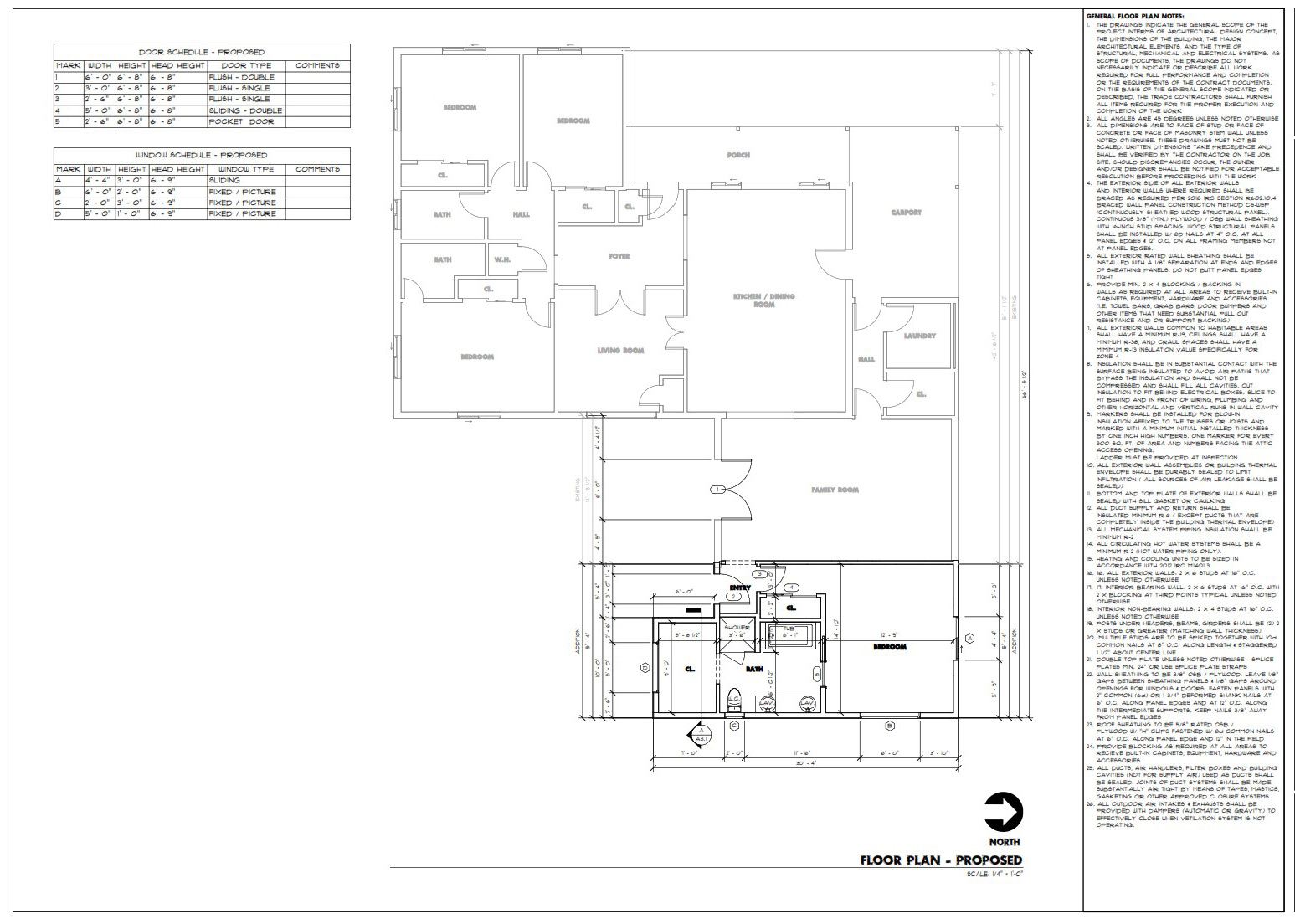 Hochuli Design building plans for a bedroom and bathroom addition in arcadia, az